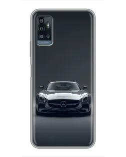 Чехол для ZTE Blade A71 с картинкой «Mercedes на черном» Чехол для ZTE Blade A71 с картинкой «Mercedes на черном»