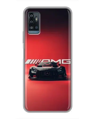 Чехол для ZTE Blade A71 с картинкой «Mercedes AMG — красная линия» Чехол для ZTE Blade A71 с картинкой «Mercedes AMG — красная линия»