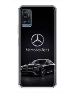 Чехол для ZTE Blade A71 с картинкой «Mercedes — решетка радиатора» Чехол для ZTE Blade A71 с картинкой «Mercedes — решетка радиатора»