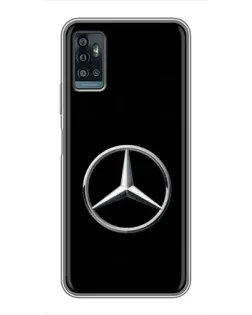 Чехол для ZTE Blade A71 с картинкой «Mercedes классический лого» Чехол для ZTE Blade A71 с картинкой «Mercedes классический лого»
