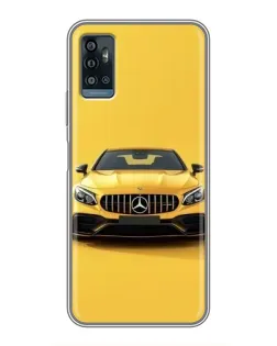 Чехол для ZTE Blade A71 с картинкой «Желтый Mercedes GT» Чехол для ZTE Blade A71 с картинкой «Желтый Mercedes GT»
