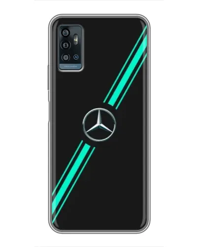 Чехол для ZTE Blade A71 с картинкой «Спортивные линии Mercedes» Чехол для ZTE Blade A71 с картинкой «Спортивные линии Mercedes»