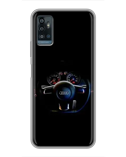 Чохол для ZTE Blade A71 з картинкою «Салон Audi — кермо» Чохол для ZTE Blade A71 з картинкою «Салон Audi — кермо»