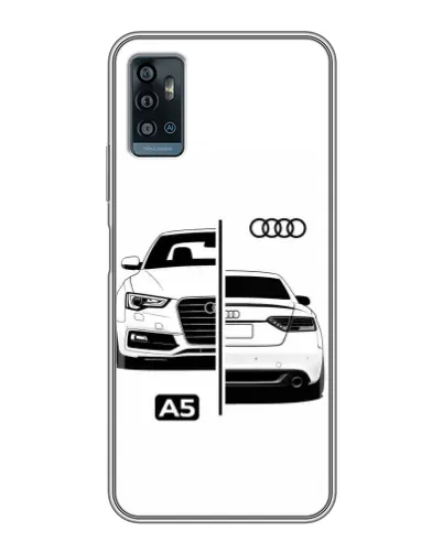 Чохол для ZTE Blade A71 з картинкою «Audi — контрастний дизайн» Чохол для ZTE Blade A71 з картинкою «Audi — контрастний дизайн»
