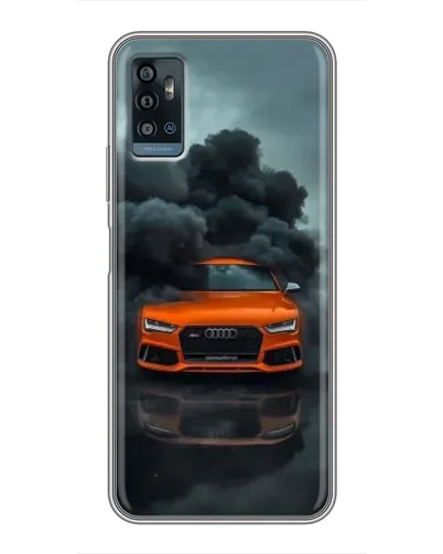 Чохол для ZTE Blade A71 з картинкою «Audi у хмарах диму» Чохол для ZTE Blade A71 з картинкою «Audi у хмарах диму»
