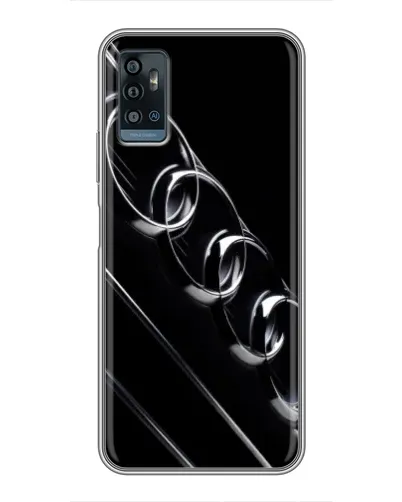 Чохол для ZTE Blade A71 з картинкою «Audi — абстрактні кільця» Чохол для ZTE Blade A71 з картинкою «Audi — абстрактні кільця»