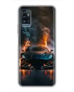 Чехол для ZTE Blade A71 с картинкой «Lamborghini дымная эстетика» Чехол для ZTE Blade A71 с картинкой «Lamborghini дымная эстетика»