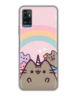 Чехол для ZTE Blade A71 с картинкой «Единорог Pusheen» Чехол для ZTE Blade A71 с картинкой «Единорог Pusheen»