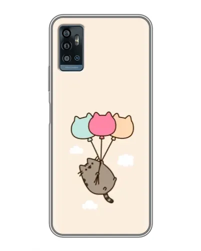 Чохол для ZTE Blade A71 з картинкою «Пушин на кульках» Чохол для ZTE Blade A71 з картинкою «Пушин на кульках»