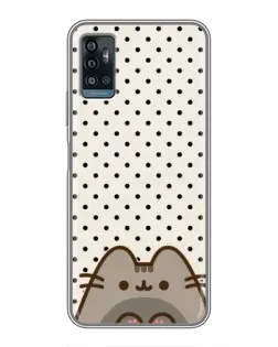 Чохол для ZTE Blade A71 з картинкою «Пушин у цяточку»