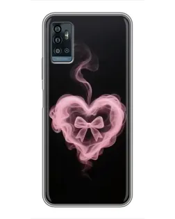 Чохол для ZTE Blade A71 з картинкою «Димчасте серце» Чохол для ZTE Blade A71 з картинкою «Димчасте серце»