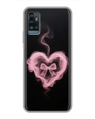 Чохол для ZTE Blade A71 з картинкою «Димчасте серце» Чохол для ZTE Blade A71 з картинкою «Димчасте серце»