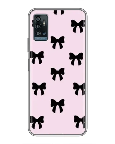 Чохол для ZTE Blade A71 з картинкою «Чорні банти Coquette» Чохол для ZTE Blade A71 з картинкою «Чорні банти Coquette»
