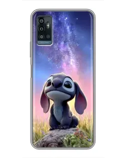 Чохол для ZTE Blade A71 з картинкою «Стіч на світанку» Чохол для ZTE Blade A71 з картинкою «Стіч на світанку»