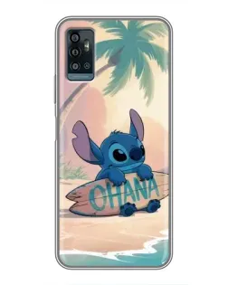 Чохол для ZTE Blade A71 з картинкою «Стіч на серфі» Чохол для ZTE Blade A71 з картинкою «Стіч на серфі»