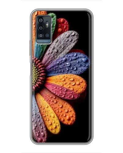 Чехол для ZTE Blade A71 с картинкой «Радужный цветок» Чехол для ZTE Blade A71 с картинкой «Радужный цветок»