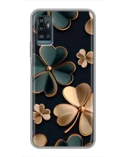 Чохол для ZTE Blade A71 з картинкою «Конюшина в золоті» Чохол для ZTE Blade A71 з картинкою «Конюшина в золоті»
