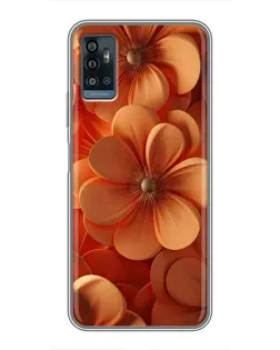 Чохол для ZTE Blade A71 з картинкою «Помаранчева макро квітка» Чохол для ZTE Blade A71 з картинкою «Помаранчева макро квітка»