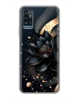 Чохол для ZTE Blade A71 з картинкою «Чорний лотос» Чохол для ZTE Blade A71 з картинкою «Чорний лотос»