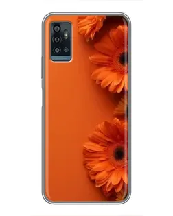 Чохол для ZTE Blade A71 з картинкою «Помаранчеві гербери» Чохол для ZTE Blade A71 з картинкою «Помаранчеві гербери»