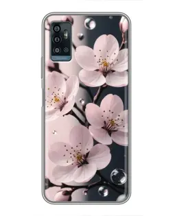 Чохол для ZTE Blade A71 з картинкою «Ніжня сакура та краплі» Чохол для ZTE Blade A71 з картинкою «Ніжня сакура та краплі»