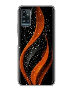 Чехол для ZTE Blade A71 с картинкой «Огненная звездная волна» Чехол для ZTE Blade A71 с картинкой «Огненная звездная волна»
