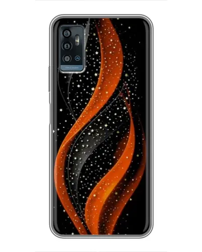 Чохол для ZTE Blade A71 з картинкою «Вогняна зоряна хвиля» Чохол для ZTE Blade A71 з картинкою «Вогняна зоряна хвиля»