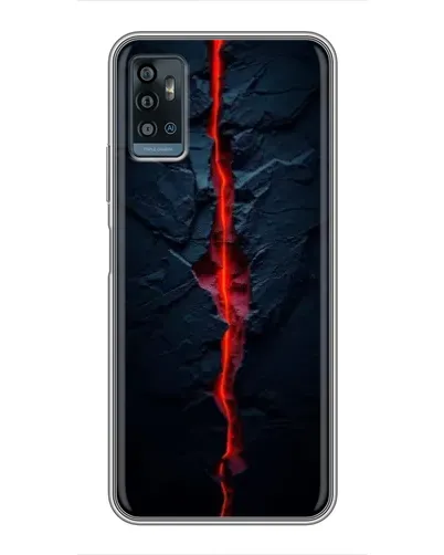 Чохол для ZTE Blade A71 з картинкою «Червона лавова тріщина» Чохол для ZTE Blade A71 з картинкою «Червона лавова тріщина»