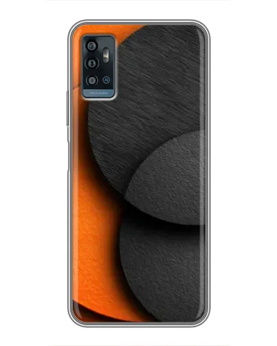 Чохол для ZTE Blade A71 з картинкою «Геометрія помаранчевих кіл» Чохол для ZTE Blade A71 з картинкою «Геометрія помаранчевих кіл»