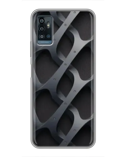 Чохол для ZTE Blade A71 з картинкою «Об'ємне сіре плетіння» Чохол для ZTE Blade A71 з картинкою «Об'ємне сіре плетіння»