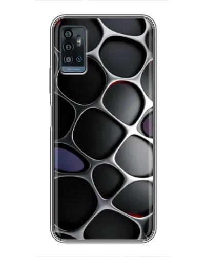 Чохол для ZTE Blade A71 з картинкою «Об'ємна темна решітка» Чохол для ZTE Blade A71 з картинкою «Об'ємна темна решітка»