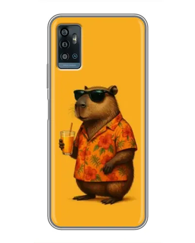 Чехол для ZTE Blade A71 с картинкой «Капибара на отдыхе» Чехол для ZTE Blade A71 с картинкой «Капибара на отдыхе»
