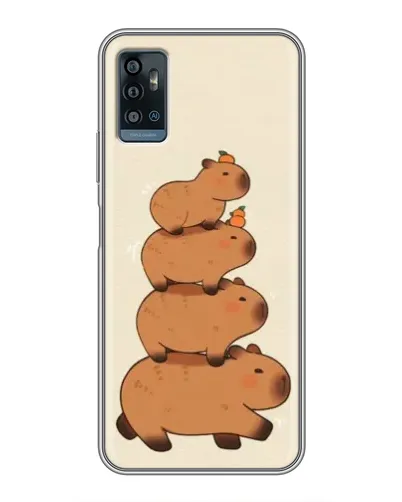 Чехол для ZTE Blade A71 с картинкой «Башня из капибар» Чехол для ZTE Blade A71 с картинкой «Башня из капибар»