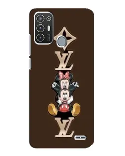 Чехол для ZTE Blade A72 с картинкой «LV и Микки Маус» Чехол для ZTE Blade A72 с картинкой «LV и Микки Маус»
