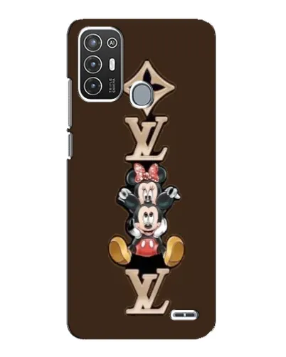 Чехол для ZTE Blade A72 с картинкой «LV и Микки Маус» Чехол для ZTE Blade A72 с картинкой «LV и Микки Маус»