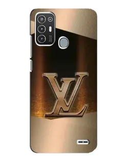 Чехол для ZTE Blade A72 с картинкой «LV — золотое сияние» Чехол для ZTE Blade A72 с картинкой «LV — золотое сияние»
