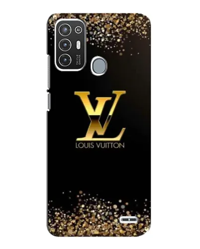 Чехол для ZTE Blade A72 с картинкой «LV — золотые искры» Чехол для ZTE Blade A72 с картинкой «LV — золотые искры»