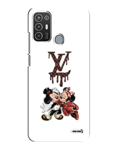 Чехол для ZTE Blade A72 с картинкой «LV и Микки Маус» Чехол для ZTE Blade A72 с картинкой «LV и Микки Маус»
