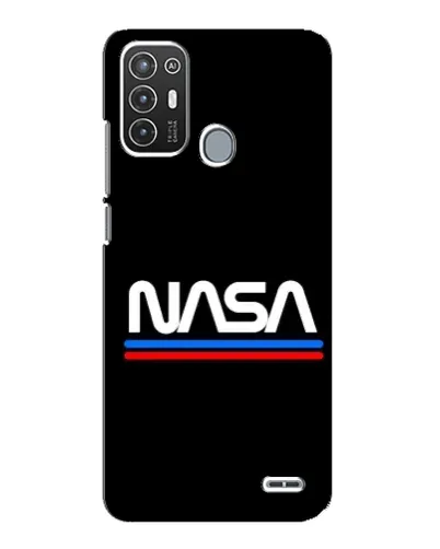 Чехол для ZTE Blade A72 с картинкой «NASA — классика Red Blue» Чехол для ZTE Blade A72 с картинкой «NASA — классика Red Blue»