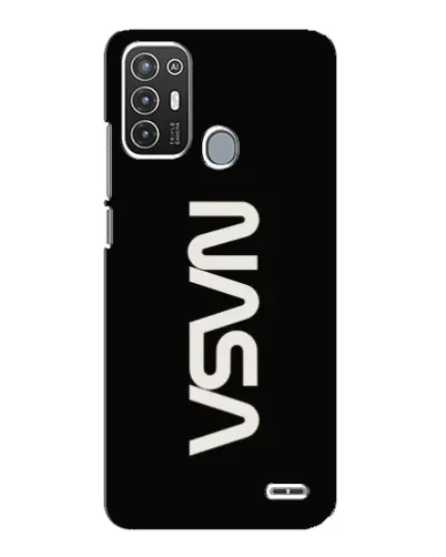 Чехол для ZTE Blade A72 с картинкой «NASA — вертикальный логотип» Чехол для ZTE Blade A72 с картинкой «NASA — вертикальный логотип»