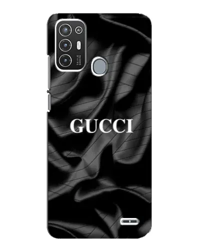 Чехол для ZTE Blade A72 с картинкой «Gucci — шелковые волны»