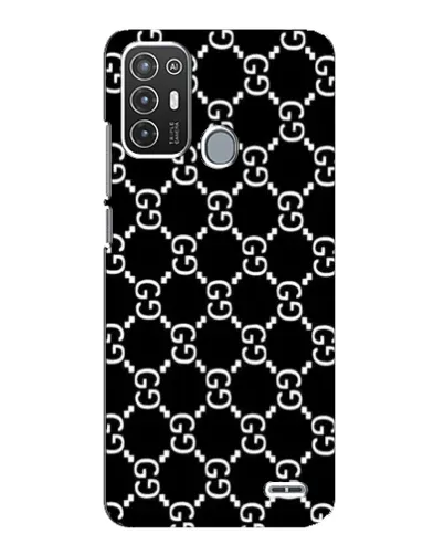 Чехол для ZTE Blade A72 с картинкой «Gucci — сетчатый паттерн»