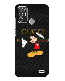 Чохол для ZTE Blade A72 з картинкою «Міккі Маус Gucci»