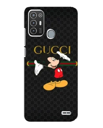 Чехол для ZTE Blade A72 с картинкой «Микки Маус Gucci»