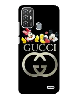 Чохол для ZTE Blade A72 з картинкою «Gucci — герої Disney»