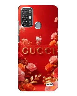 Чохол для ZTE Blade A72 з картинкою «Gucci — золотий сад»