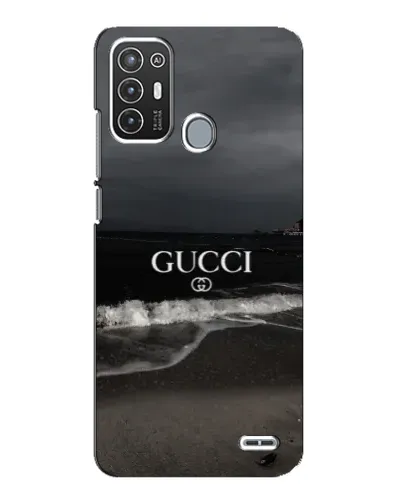 Чехол для ZTE Blade A72 с картинкой «Gucci — морской прибой»