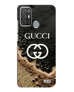 Чохол для ZTE Blade A72 з картинкою «Gucci — піщані дюни»