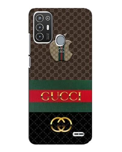 Чехол для ZTE Blade A72 с картинкой «Gucci — брендированный десерт»