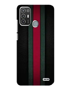Чохол для ZTE Blade A72 з картинкою «Gucci — неонова лінія»